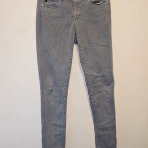 Ag Adriano Goldschmied Gray Skinny Fit Jeans